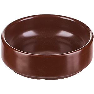 картинка Салатник 150мл. D=10,H=3.5см.«Шоколад» фарфор тем.корич. 
