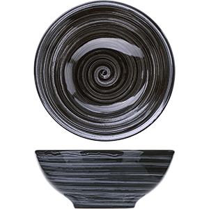картинка Салатник 450мл. D=13.5,H=5.5см.«Маренго» керамика коричнев. 