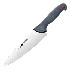 картинка Нож поварской L=33/20см.серый.«Колор проф» сталь нерж.,полипроп. 