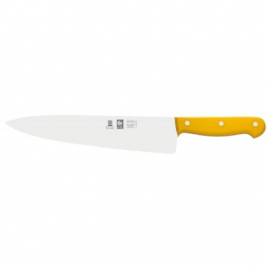 картинка Нож поварской 250/385 мм. Шеф желтый TECHNIC Icel  