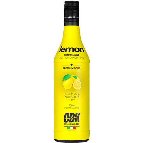 картинка Концентрат Лимон Сауэр на основе сока лимона 0,75л. ODK 