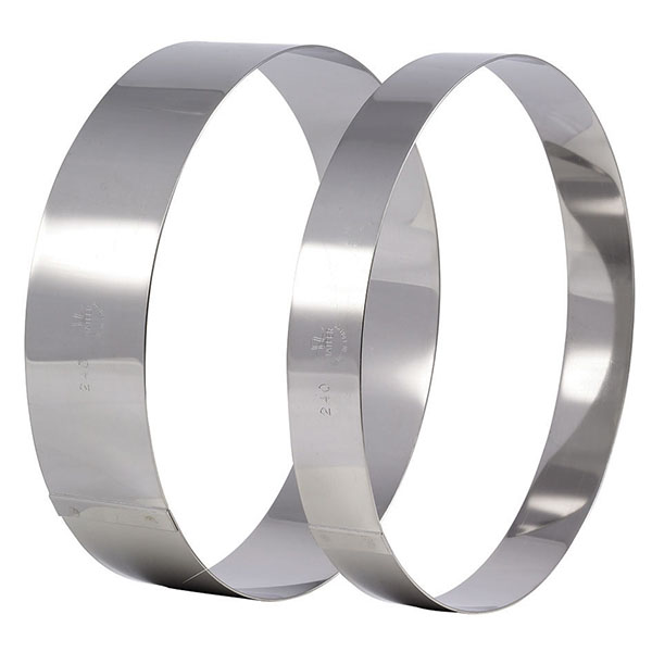 картинка Кольцо кондитерское D=120,H=60мм сталь нерж. металлич. 