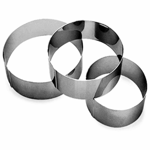 картинка Кольцо кондитерское D=6,H=6см сталь нерж. металлич. 
