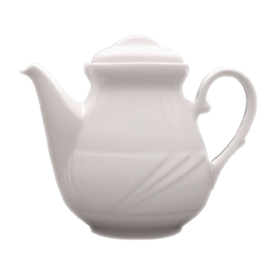 картинка Кофейник с крыш. 300мл H=10,L=15,B=6см белый «Аркадия» фарфор 