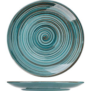 картинка Тарелка мелкая D=22,H=2см «Скандинавия» керамика, голуб 