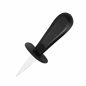 картинка Нож для устриц H=35,L=130/45,B=40мм.сталь нерж.,пластик 