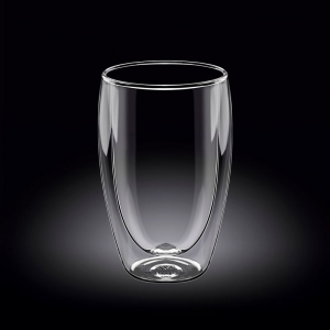 картинка Стакан 400 мл с двойными стенками Thermo Glass Wilmax 