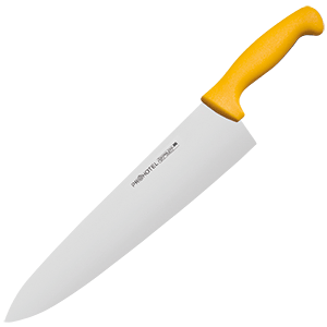 картинка Нож поварской L=43.5/28.5,B=6.5см ,желт. 