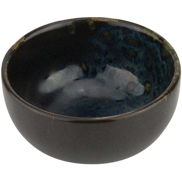 картинка Салатник 0,65л.D=15,H=7см.«Фобос» керамика черный,синий 