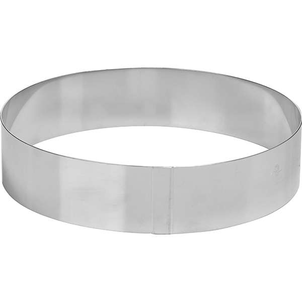 картинка Кольцо кондитерское D=120, H=45мм сталь нерж. металлич. 