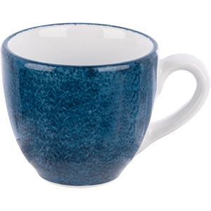 картинка Чашка для эспрессо 80мл «Аида» фарфор,синий 
