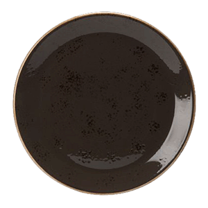 картинка Тарелка пирожковая D=15,H=1.3см. серый «Крафт» фарфор 