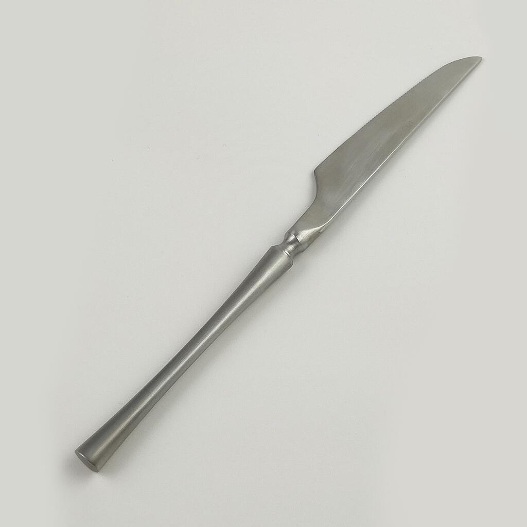 картинка Нож столовый 22,9 см матовое серебро PVD 1920-Silvery 