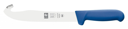 картинка Нож для разделки рыбы 210/340 мм. с крючком и зацепом, синий SAFE Icel 