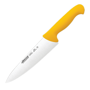 картинка Нож поварской L=333/200,B=50мм «2900» желтый 