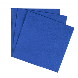 картинка Салфетки 33*33см (300шт) «Папирус» бум. салфет. H=12,L=33,B=16.5см, синий 