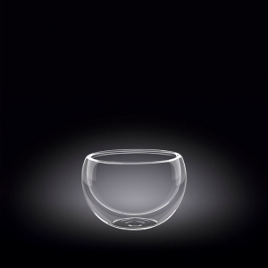 картинка Салатник d=80 мм. 120 мл с дв. стенками Thermo Glass Wilmax 