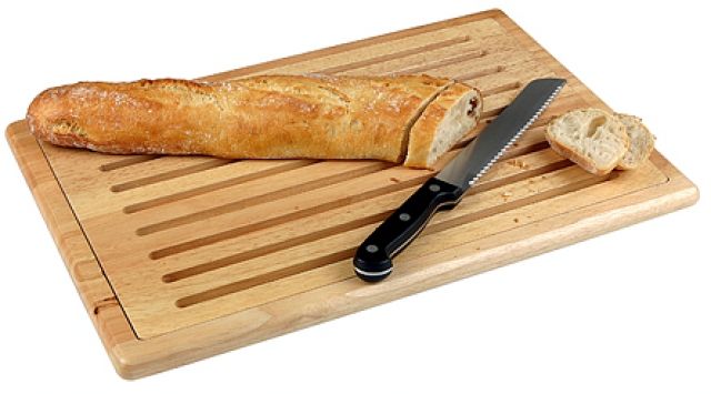картинка Доска для хлеба бук 47,5*32 см. h=2 см., APS 