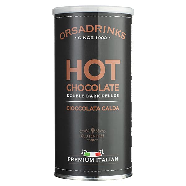 картинка Смесь сухая для приготовления напитков «Горячий Горький Шоколад» ODK 1 кг, D=10,H=19см 